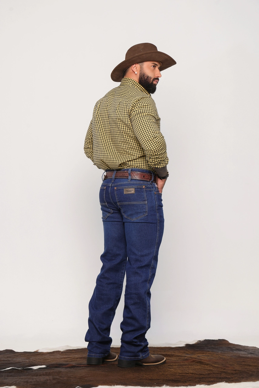 Calça Jeans Tradicional Azul Super Stone - Imagem 2